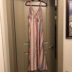 Maxin’ Relaxin’ Multi Print Maxi Dress